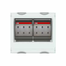 ABB STRIEBEL & JOHN MT244B Sicherungslasttrennschalter-Modul 3RE / BH00, 2FB, inkl. 2x NH2 Trenner CombiLine-Modul, montiert