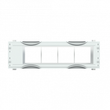 ABB STRIEBEL & JOHN MU257 Messgeräte-Modul 1RE / 2FB, für 4x Messgeräte 96x96mm, CombiLine-Modul, montiert