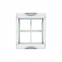 ABB STRIEBEL & JOHN MU157 Messgeräte-Modul 2RE /BH000, 1FB, für 4x Messgeräte 96x96mm CombiLine-Modul, montiert