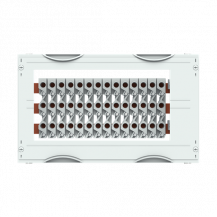 ABB STRIEBEL & JOHN MR202B Sammelschienen-Modul 2RE / BH000, 2FB, 60 mm horizontal CombiLine-Modul, montiert