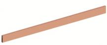 ABB STRIEBEL & JOHN ZXM1013 CU-Schiene 20x5 mm, L:246mm, Kupferschiene, montiert