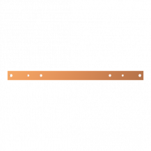 ABB STRIEBEL & JOHN ZXM1111 CU-Schiene 40x10 mm, L:600 mm, Kupferschiene, montiert