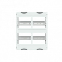 ABB STRIEBEL & JOHN MBT237 Sicherungslasttrennschalter-Modul 4RE / 2FB, Leermodul ohne Geräte CombiLine-Modul, Bausatz
