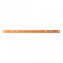 ABB STRIEBEL & JOHN ZX1105 CU-Schiene 30x10 mm, L:600 mm, Kupferschiene, lose Lieferung