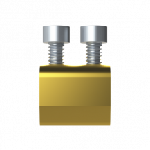 ABB STRIEBEL & JOHN ZX1180 Sammelschienenverbinder CU 12x5 mm, 1-polig Zubehör CombiLine Innenausbausystem