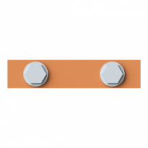ABB STRIEBEL & JOHN ZX1182 Sammelschienenverbinder CU 20x5 mm, 1-polig Zubehör CombiLine Innenausbausystem