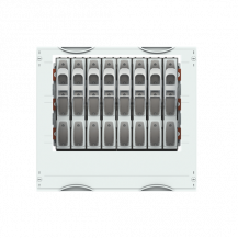 ABB STRIEBEL & JOHN MD252B Sammelschienensystem-Modul 3RE / 2FB, mit NH00-Lasttrennleisten CombiLine-Modul, montiert