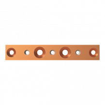 ABB STRIEBEL & JOHN ZX1210 CU-Schienen NH 1FB 30x10 für CombiLine M(B)D…52(B) Module