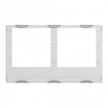 ABB STRIEBEL & JOHN AG242 Kunststoff-Abdeckung lose, 3FB für CombiLine M(B)D…52(B) Module Zubehör CombiLine Innenausbausystem