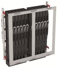 ABB STRIEBEL & JOHN MD200HB NH-Lasttrennleisten-Modul 5RE / 2FB, incl. 8x NH00 Leisten ZHBM CombiLine-Modul, montiert