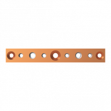 ABB STRIEBEL & JOHN ZXM1220 CU-Schienen 30x10 mm, L: 215 mm, Kupferschiene, montiert