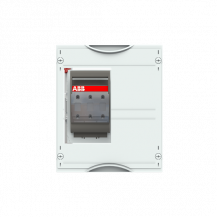 ABB STRIEBEL & JOHN MT135B Sicherungslasttrenner-Modul 2RE / BH000, 1FB, inkl. 1x NH00 Trenner CombiLine-Modul, montiert