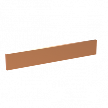 ABB STRIEBEL & JOHN ZXM2070 CU-Schiene 30x5 mm, L:195 mm, Kupferschiene, montiert
