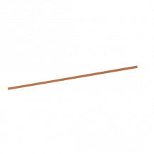 ABB STRIEBEL & JOHN ZXM2090 CU-Schiene 12x5 mm, L:747mm, Kupferschiene, montiert