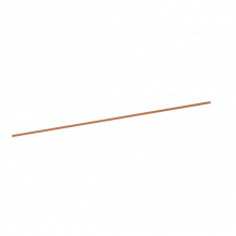 ABB STRIEBEL & JOHN ZXM2092 CU-Schiene 12x5 mm, L:1247mm, Kupferschiene, montiert