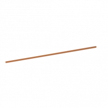 ABB STRIEBEL & JOHN ZXM2096 CU-Schiene 12x5 mm, L:777mm, Kupferschiene, montiert