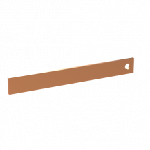 ABB STRIEBEL & JOHN ZXM2118 CU-Schiene 30x5 mm, L:247mm, Kupferschiene, montiert