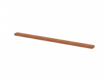 ABB STRIEBEL & JOHN ZX2049 CU-Schiene 12x5 mm, L:954mm, Kupferschiene, lose Lieferung