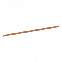 ABB STRIEBEL & JOHN ZX2080 CU-Schiene 30x10 mm, L:1195 mm, Kupferschiene, lose Lieferung