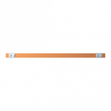 ABB STRIEBEL & JOHN ZXM2338 CU-Schiene 30x5 mm, L: 43+595+43, Kupferschiene, montiert