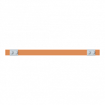 ABB STRIEBEL & JOHN ZXM2343 CU-Schiene 30x5 mm, L: 43+404+43, Kupferschiene, montiert