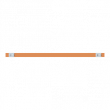 ABB STRIEBEL & JOHN ZXM2344 CU-Schiene 30x5 mm, L: 43+654+43, Kupferschiene, montiert