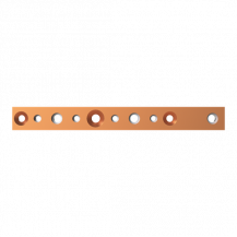 ABB STRIEBEL & JOHN ZX2520 CU-Schiene 30x10 mm, L:274mm, Kupferschiene, lose Lieferung