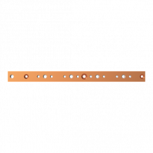 ABB STRIEBEL & JOHN ZX2526 CU-Schiene 40x10 mm, L:524mm, Kupferschiene, lose Lieferung