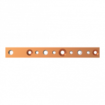 ABB STRIEBEL & JOHN ZXM2520 CU-Schiene 30x10 mm, L:274mm, Kupferschiene, montiert