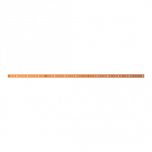 ABB STRIEBEL & JOHN ZXM2524 CU-Schiene 30x10 mm, L:1274mm, Kupferschiene, montiert