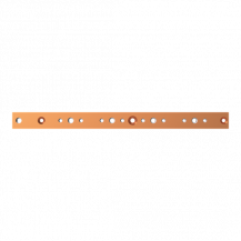 ABB STRIEBEL & JOHN ZXM2526 CU-Schiene 40x10 mm, L:524mm, Kupferschiene, montiert