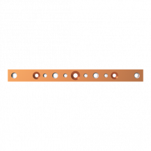 ABB STRIEBEL & JOHN ZXM2530 CU-Schiene 30x10 mm, L:333mm, Kupferschiene, montiert