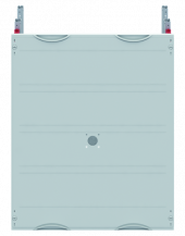 ABB STRIEBEL & JOHN MX208LAM Modul für OT, 800A für OT mittig, Leermodul ohne Gerät CombiLine-Modul, im Schrank montiert