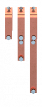 ABB STRIEBEL & JOHN ZX2613 CU-Schiene 40x10 mm, VBS für XT6 3P, Kupferschiene, lose Lieferung