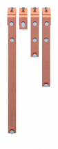 ABB STRIEBEL & JOHN ZX2618 CU-Schiene 50x10 mm, VBS für XT6 3P, N unten, Kupferschiene, lose Lieferung