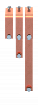 ABB STRIEBEL & JOHN ZXM2610 CU-Schiene 40x10 mm, VBS für XT5 3P, Kupferschiene, im Schrank montiert