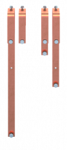 ABB STRIEBEL & JOHN ZXM2621 CU-Schiene 40x10 mm, VBS für OT800 3P, N unten Kupferschiene, im Schrank montiert