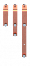 ABB STRIEBEL & JOHN ZXM2622 CU-Schiene 40x10 mm, VBS für OT1000 3P, Kupferschiene, im Schrank montiert