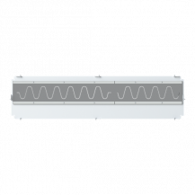ABB STRIEBEL & JOHN RB54F Bodenblech mit Öffnung 5FB/T4 inkl. Sinus Moosgummiflansch, lose Lieferung Zubehör TriLine Schrankserie