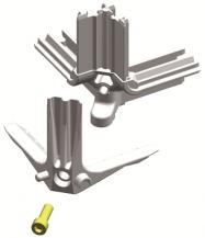 ABB STRIEBEL & JOHN RZ200 TriLine Eckteile TriLine Systemeteile, Zubehör TriLine Schrankserie