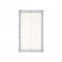 ABB STRIEBEL & JOHN R412T6B TriLine Reihenschaltschrank, Gerüst mit Rückwand, 4FB/12RE/T6