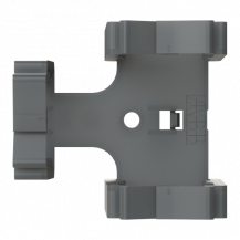 ABB STRIEBEL & JOHN ED45GTP10 Drahthalterkombi-T Bautiefe 55mm, für CombiLine Montagesysteme VPE 10 Stück