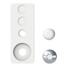 ABB STRIEBEL & JOHN ZX373P2 Abstands-Zwischenstück Für Zählerplatten Systemteil für CombiLine