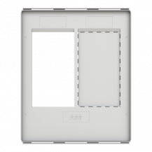 ABB STRIEBEL & JOHN ZX329P10 Abdeckung eHZ, 10 Stück Links offen, rechts geschlossen Systemteil für CombiLine
