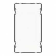 ABB STRIEBEL & JOHN SZHG450P10 Hauben IP54, 10 Stück 450mm, geschlossen Systemteil für CombiLine