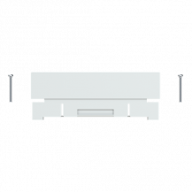 ABB STRIEBEL & JOHN SZAV1P50 Abschluss für Verteilerfeld VPE 50 Stück Systemteil für CombiLine