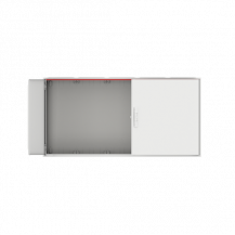 ABB STRIEBEL & JOHN A54 Wandschrank, leer, 5FB, 4-reihig, Schutzklasse II, Schutzart IP44