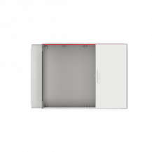 ABB STRIEBEL & JOHN A45 Wandschrank, leer, 4FB, 5-reihig, Schutzklasse II, Schutzart IP44