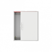ABB STRIEBEL & JOHN B24 Wandschrank, leer, 2FB, 4-reihig, Schutzklasse I, Schutzart IP44
