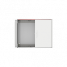 ABB STRIEBEL & JOHN B34 Wandschrank, leer, 3FB, 4-reihig, Schutzklasse I, Schutzart IP44